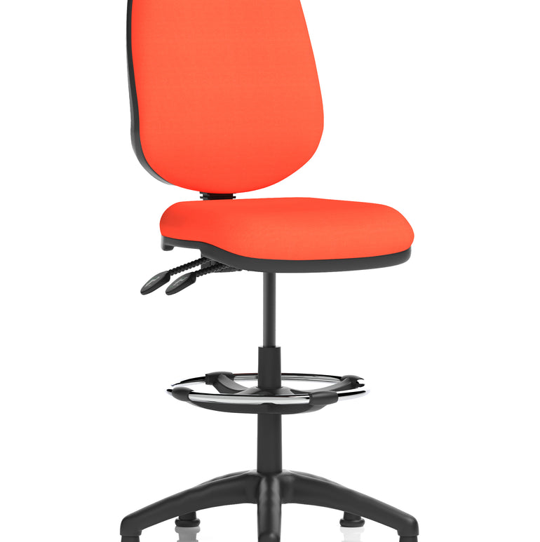 Eclipse Plus II Task Operator Office Chair with Hi Rise Draughtsman Kit