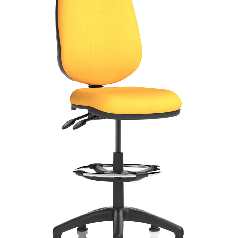Eclipse Plus II Task Operator Office Chair with Hi Rise Draughtsman Kit
