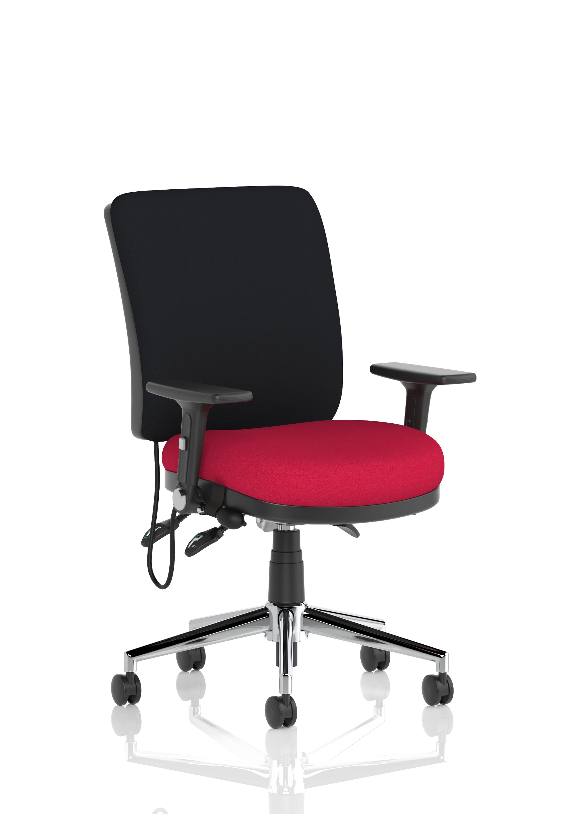 Godrej Versa Canvas Chair Chiro Medium Back Task Operator Office Chair