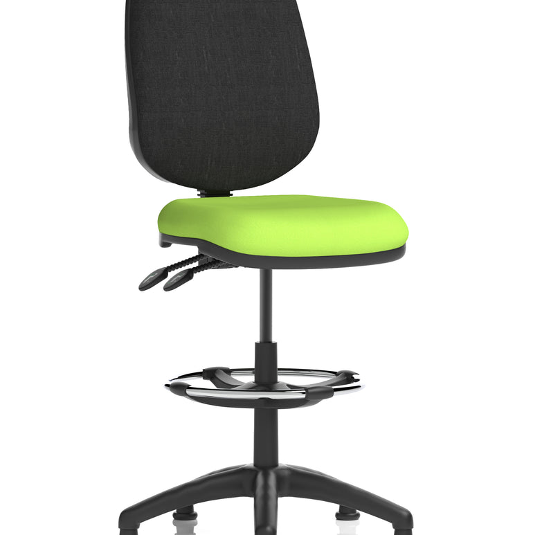 Eclipse Plus II Task Operator Office Chair with Hi Rise Draughtsman Kit