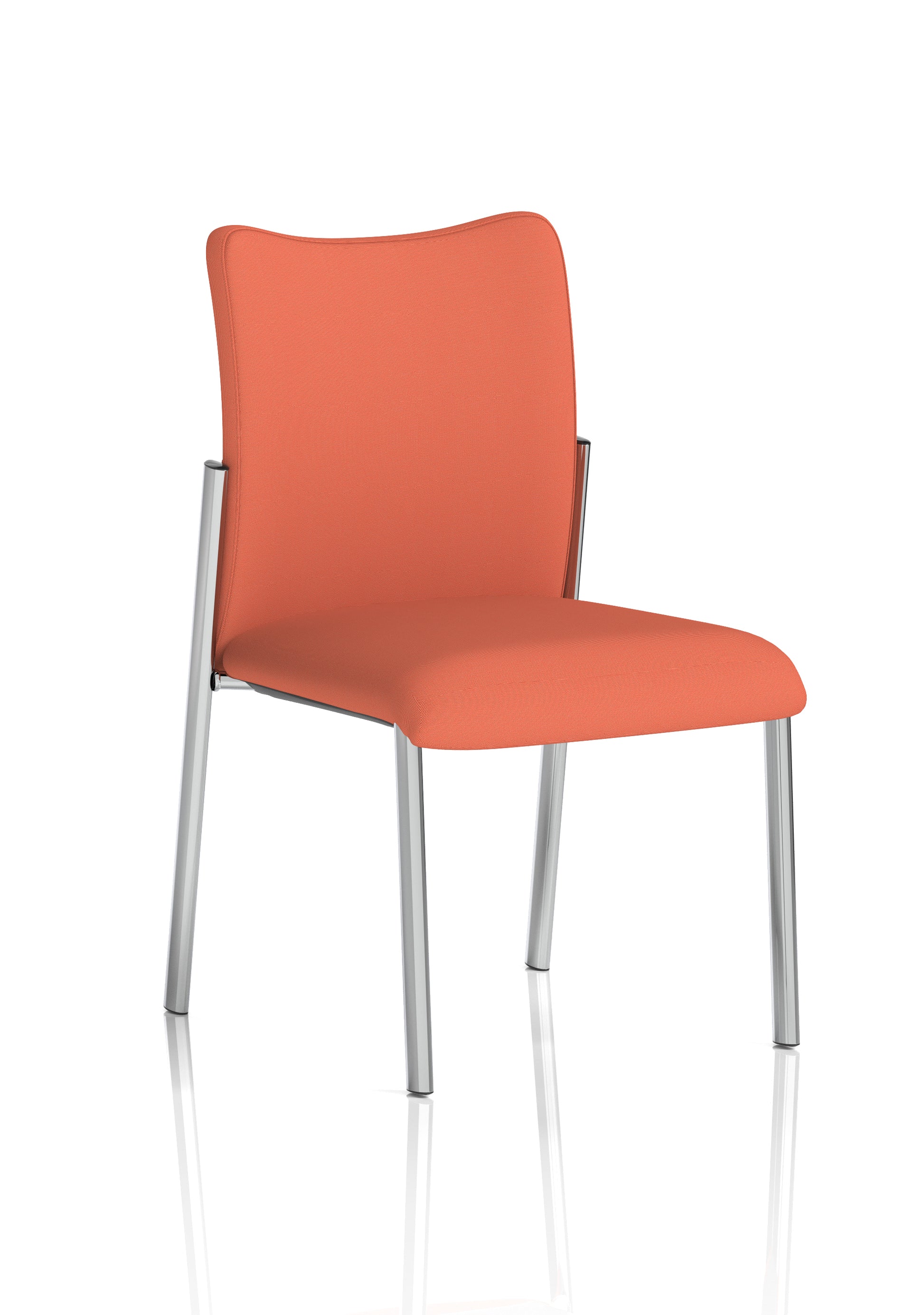 Academy Stacking Medium Back Visitor Office Chair In Quest Fabric