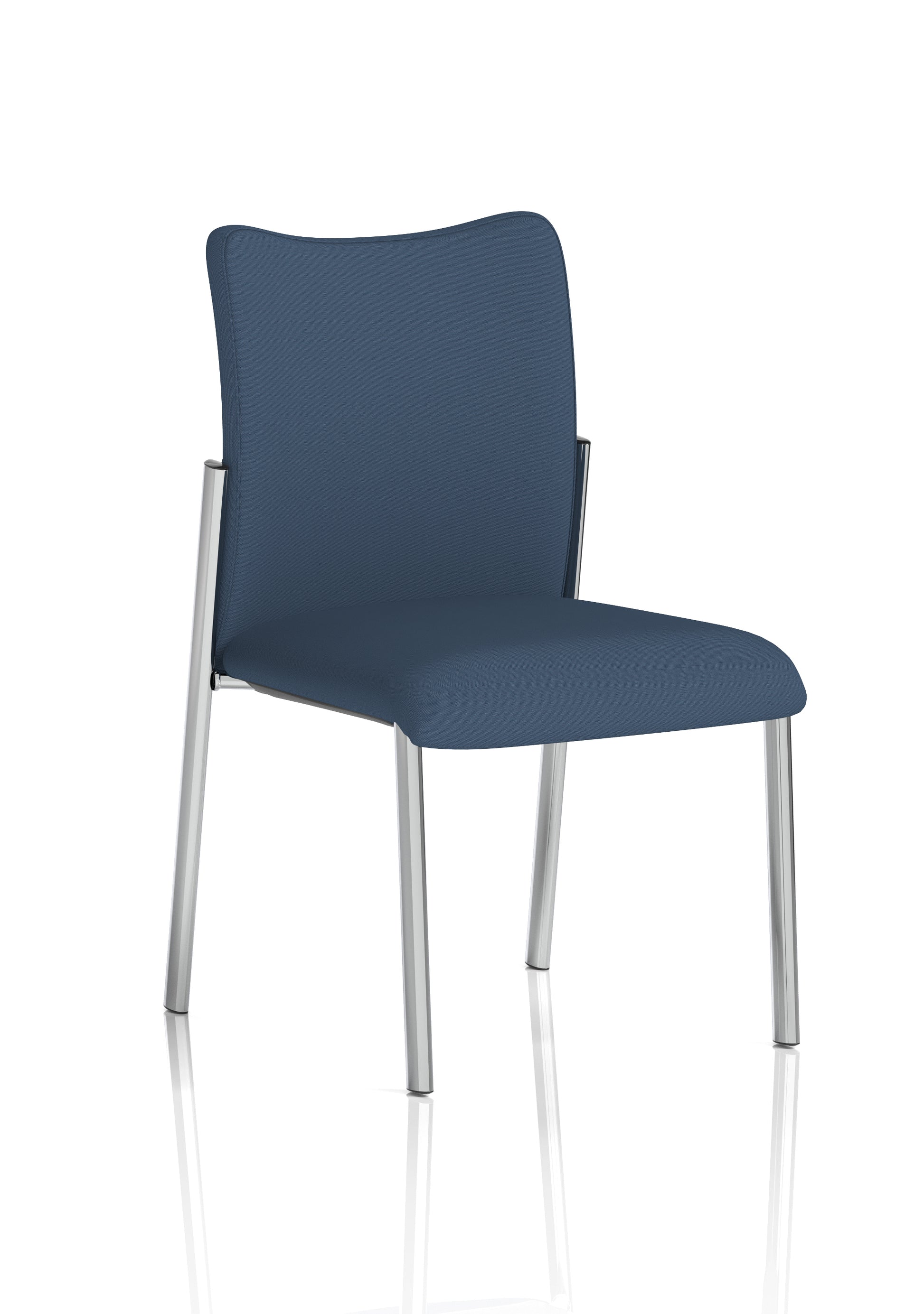 Academy Stacking Medium Back Visitor Office Chair In Quest Fabric