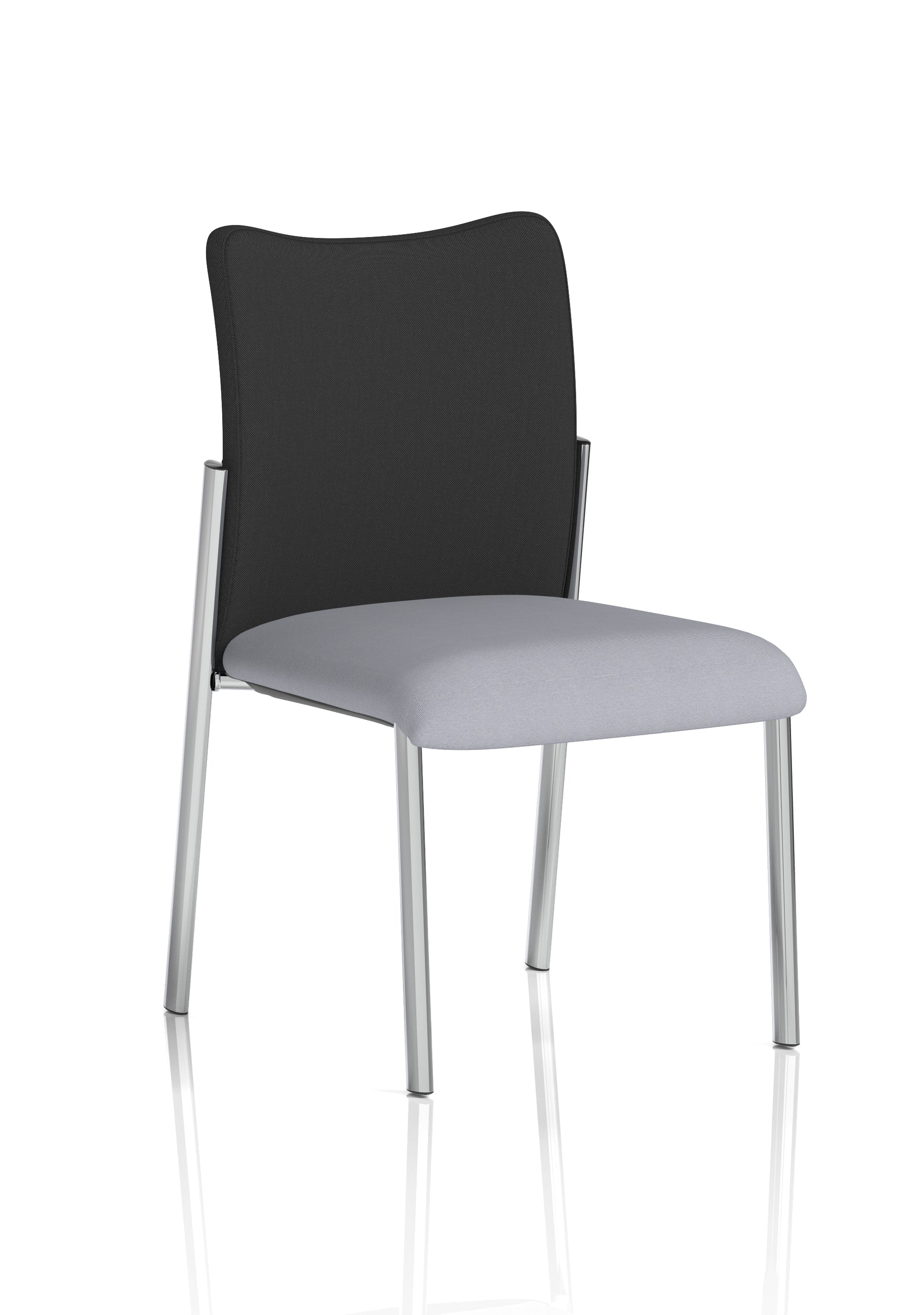 Academy Stacking Medium Back Visitor Office Chair In Quest Fabric