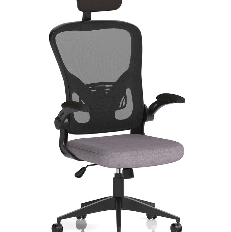Ace Executive Mesh Chair With Folding Arms