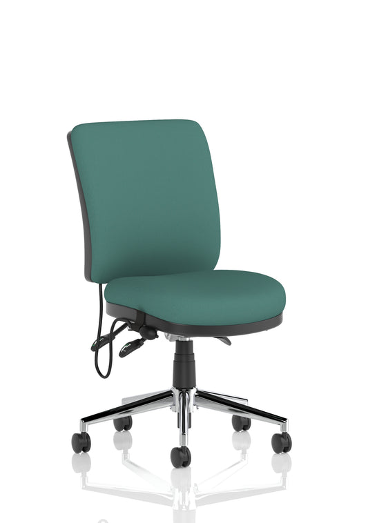 Chiro Medium Back Task Operator Office Chair In Quest Fabric