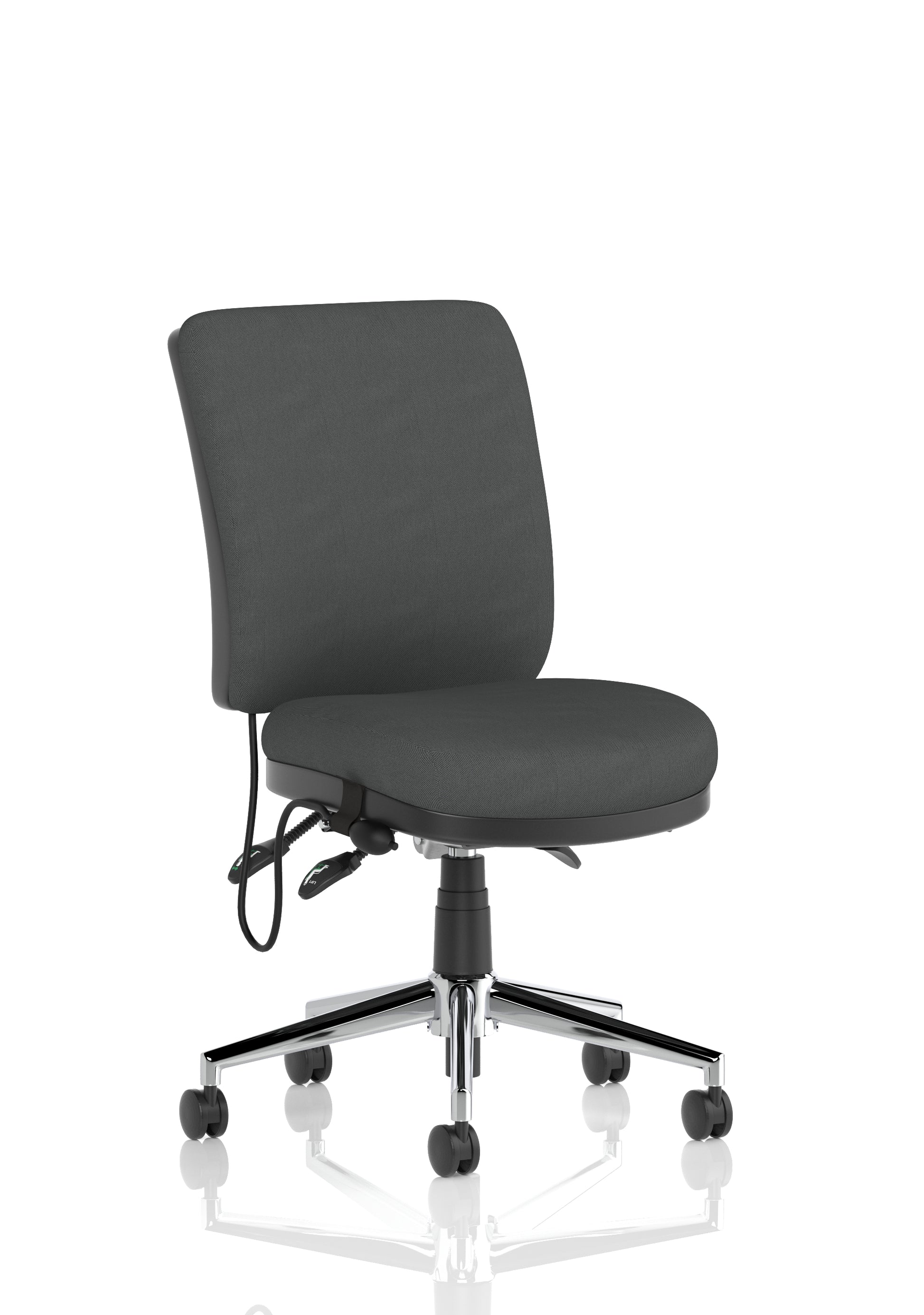 Chiro Medium Back Task Operator Office Chair In Quest Fabric