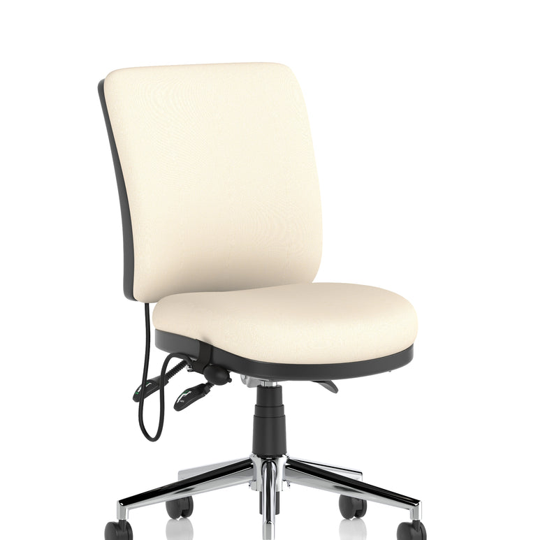 Chiro Medium Back Task Operator Office Chair In Quest Fabric