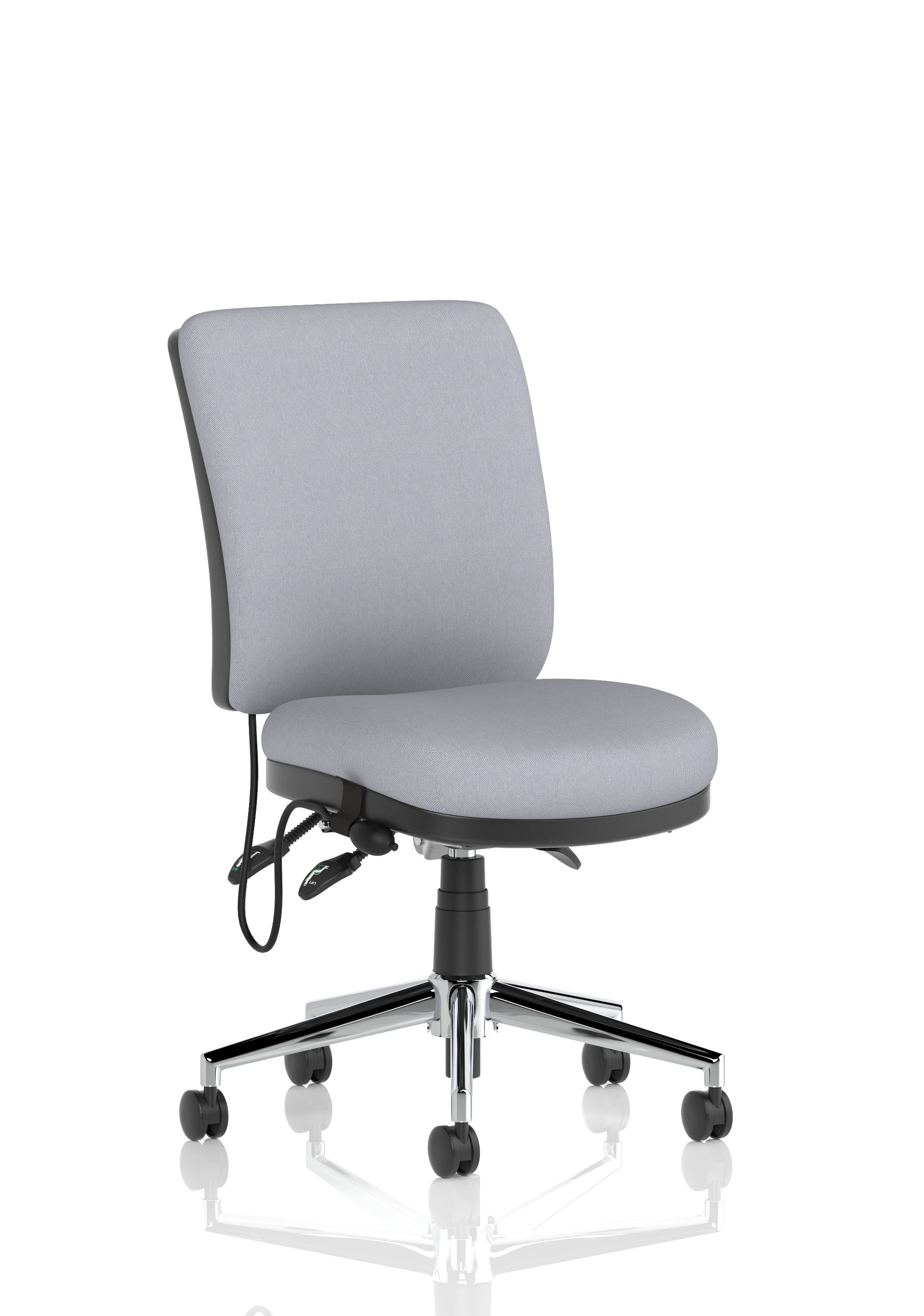 Chiro Medium Back Task Operator Office Chair In Quest Fabric