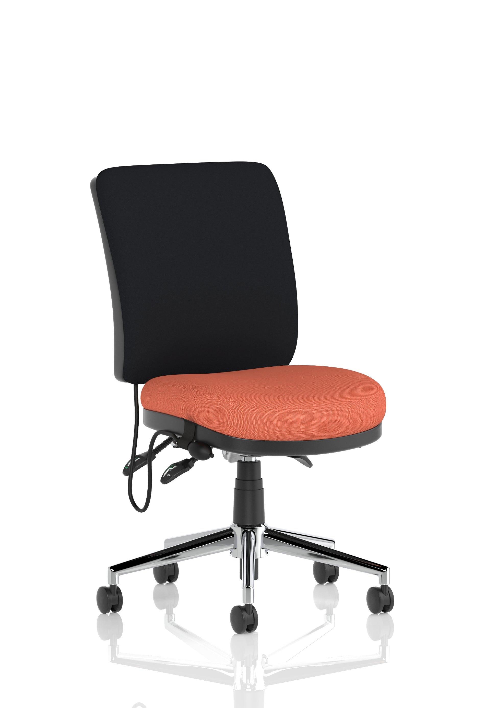 Chiro Medium Back Task Operator Office Chair In Quest Fabric