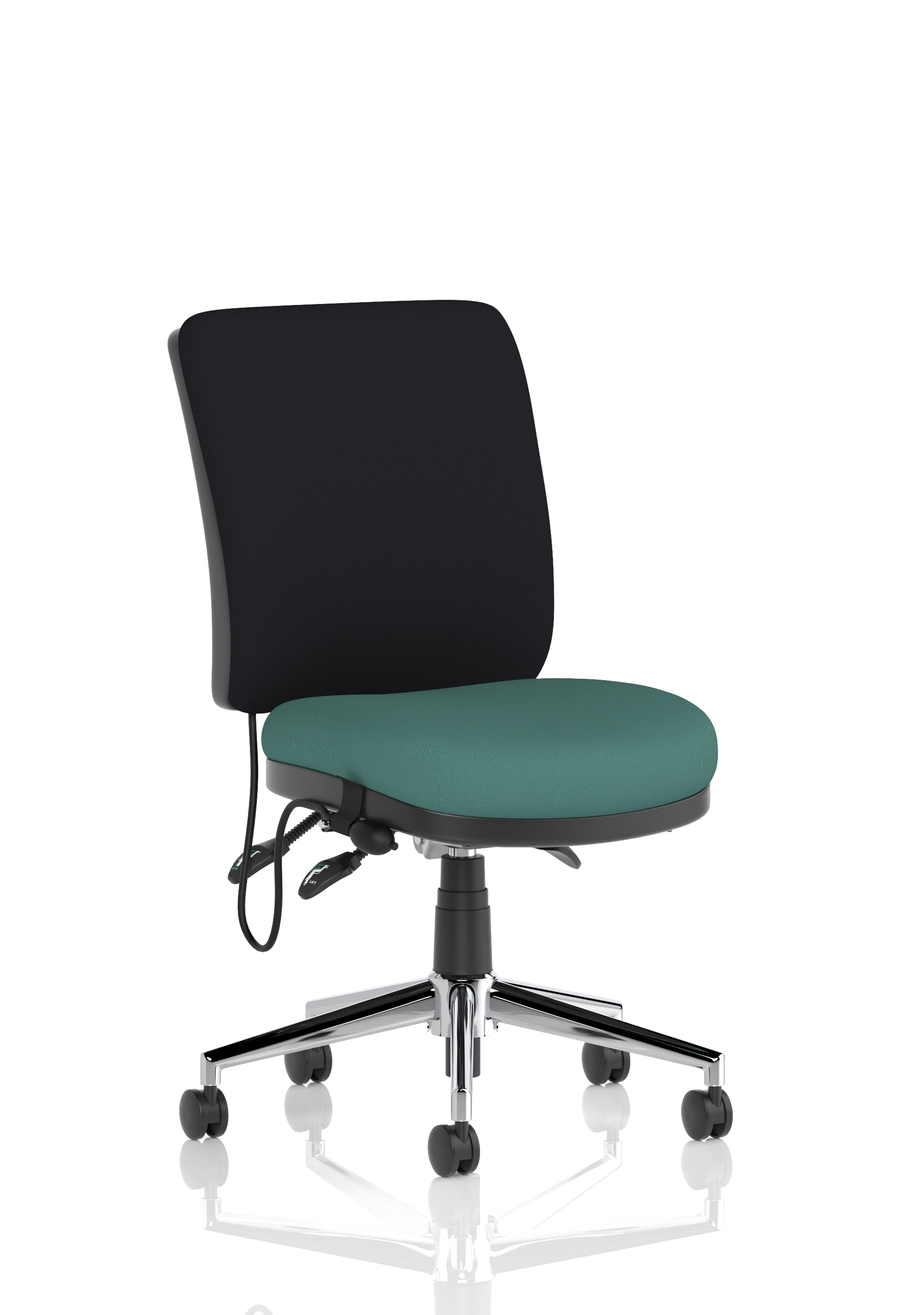 Chiro Medium Back Task Operator Office Chair In Quest Fabric