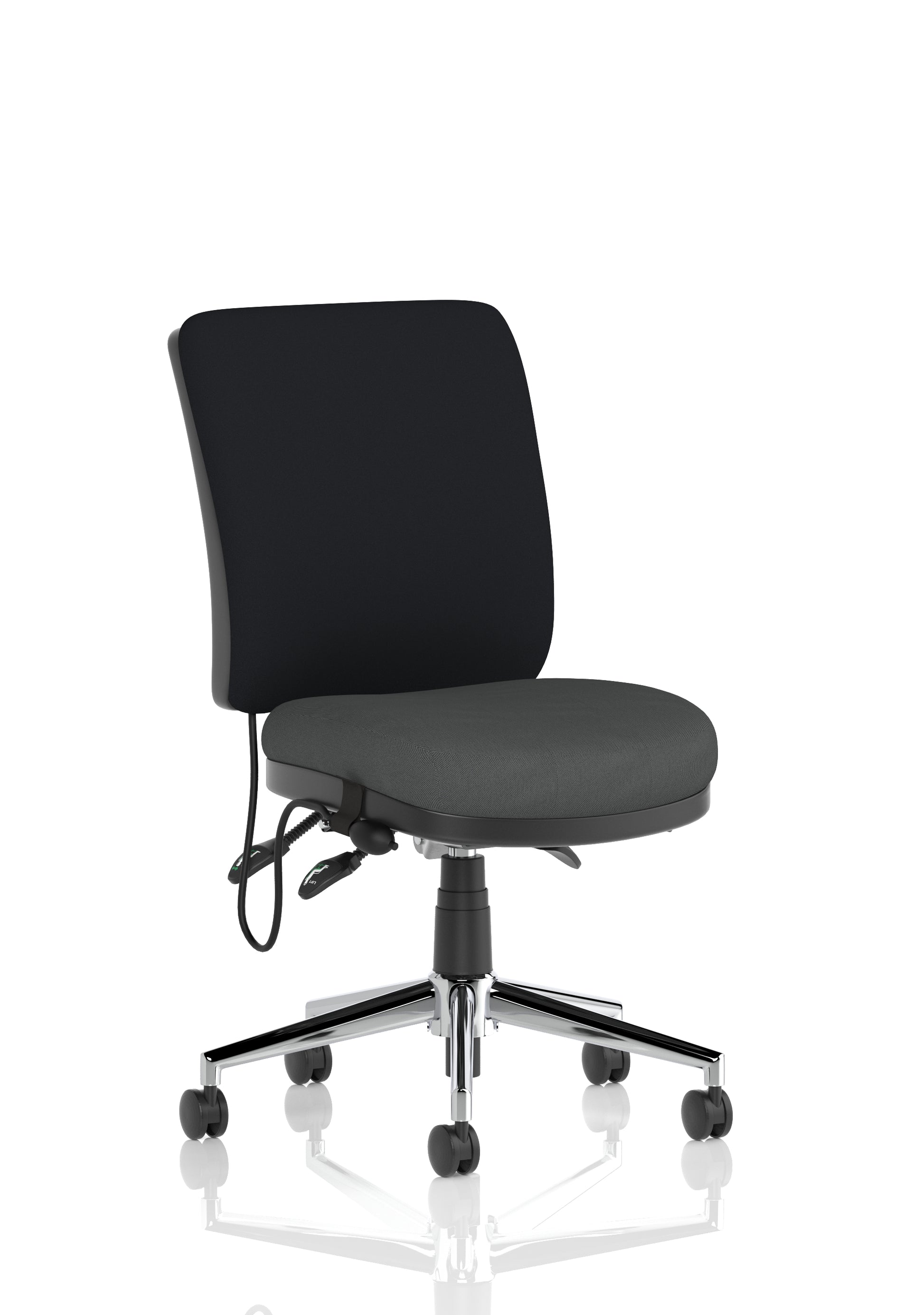 Chiro Medium Back Task Operator Office Chair In Quest Fabric