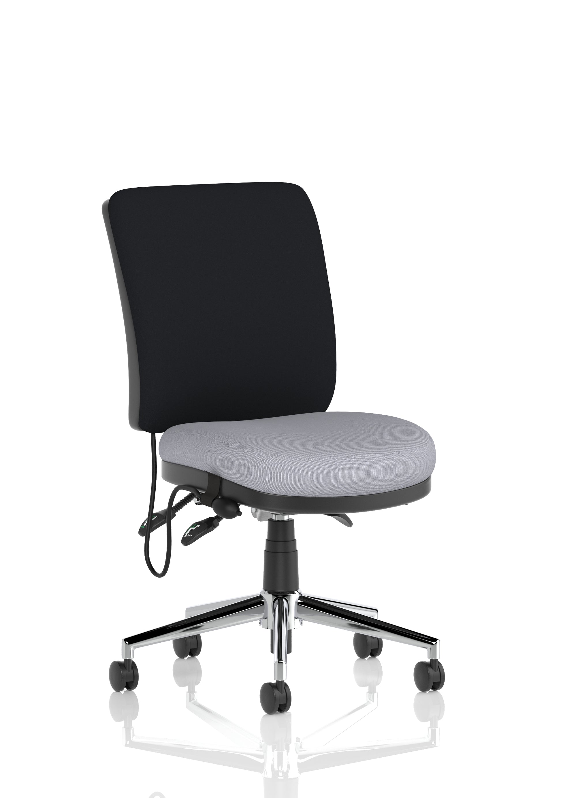Chiro Medium Back Task Operator Office Chair In Quest Fabric