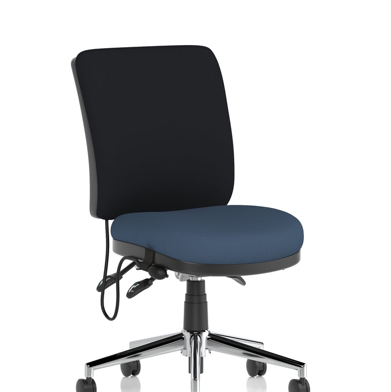 Chiro Medium Back Task Operator Office Chair In Quest Fabric