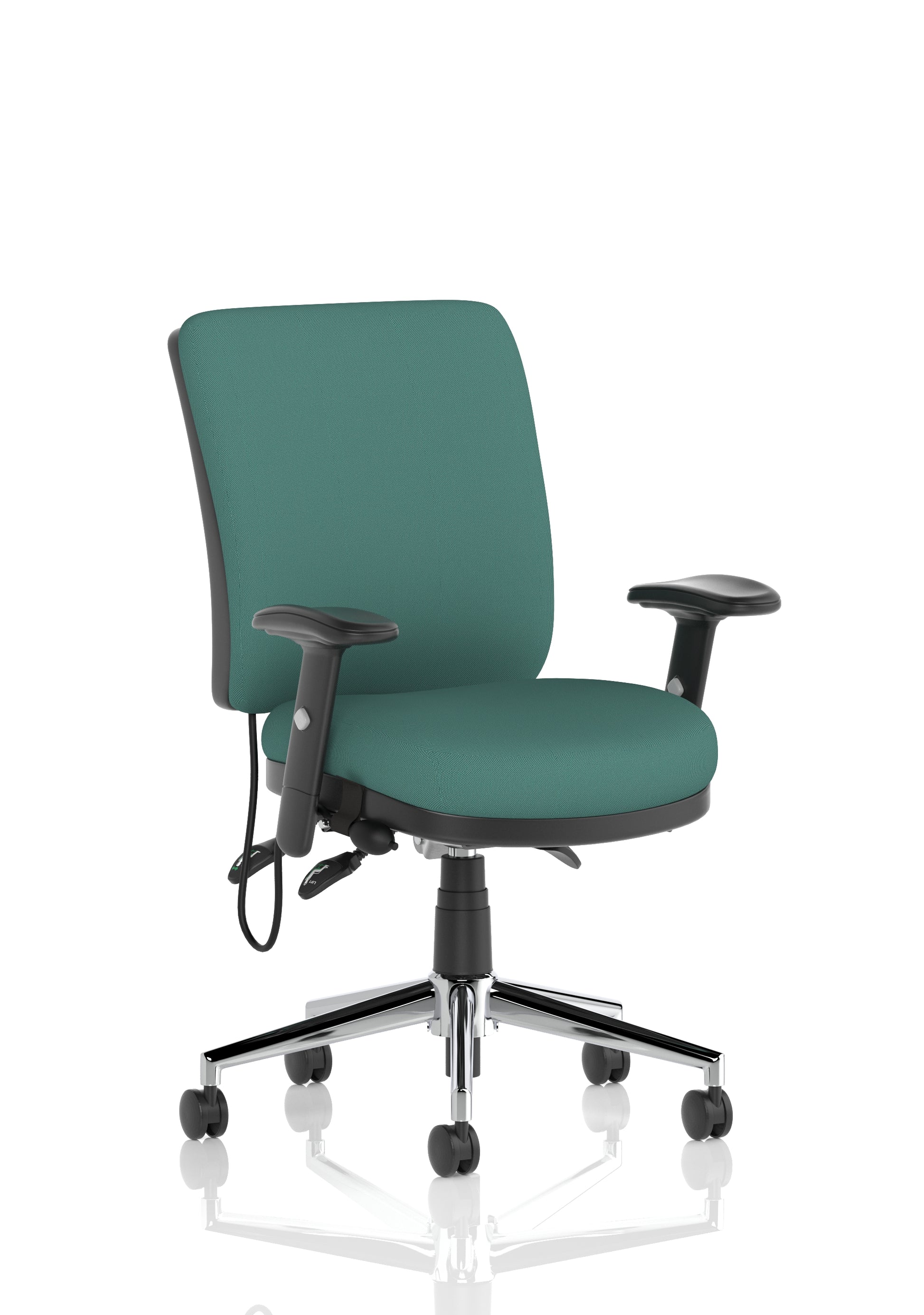 Chiro Medium Back Task Operator Office Chair In Quest Fabric