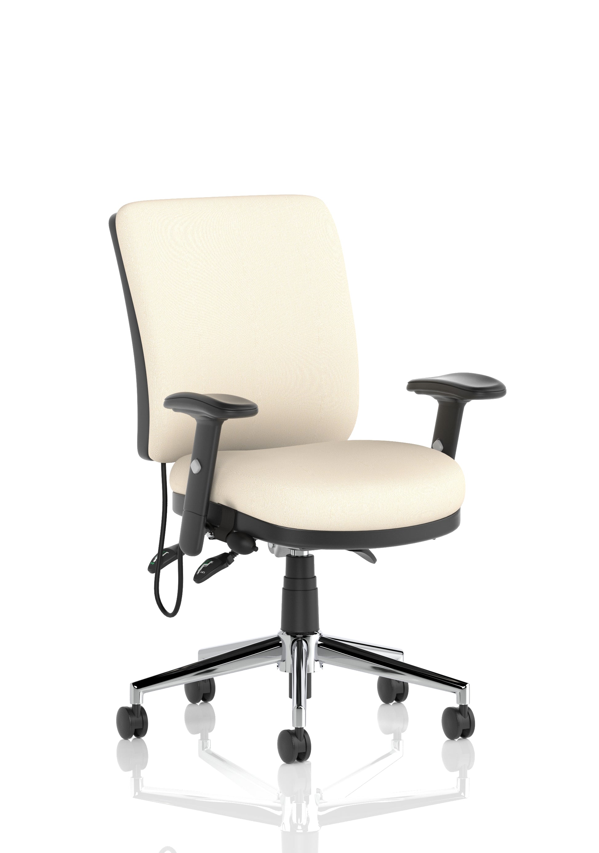 Chiro Medium Back Task Operator Office Chair In Quest Fabric