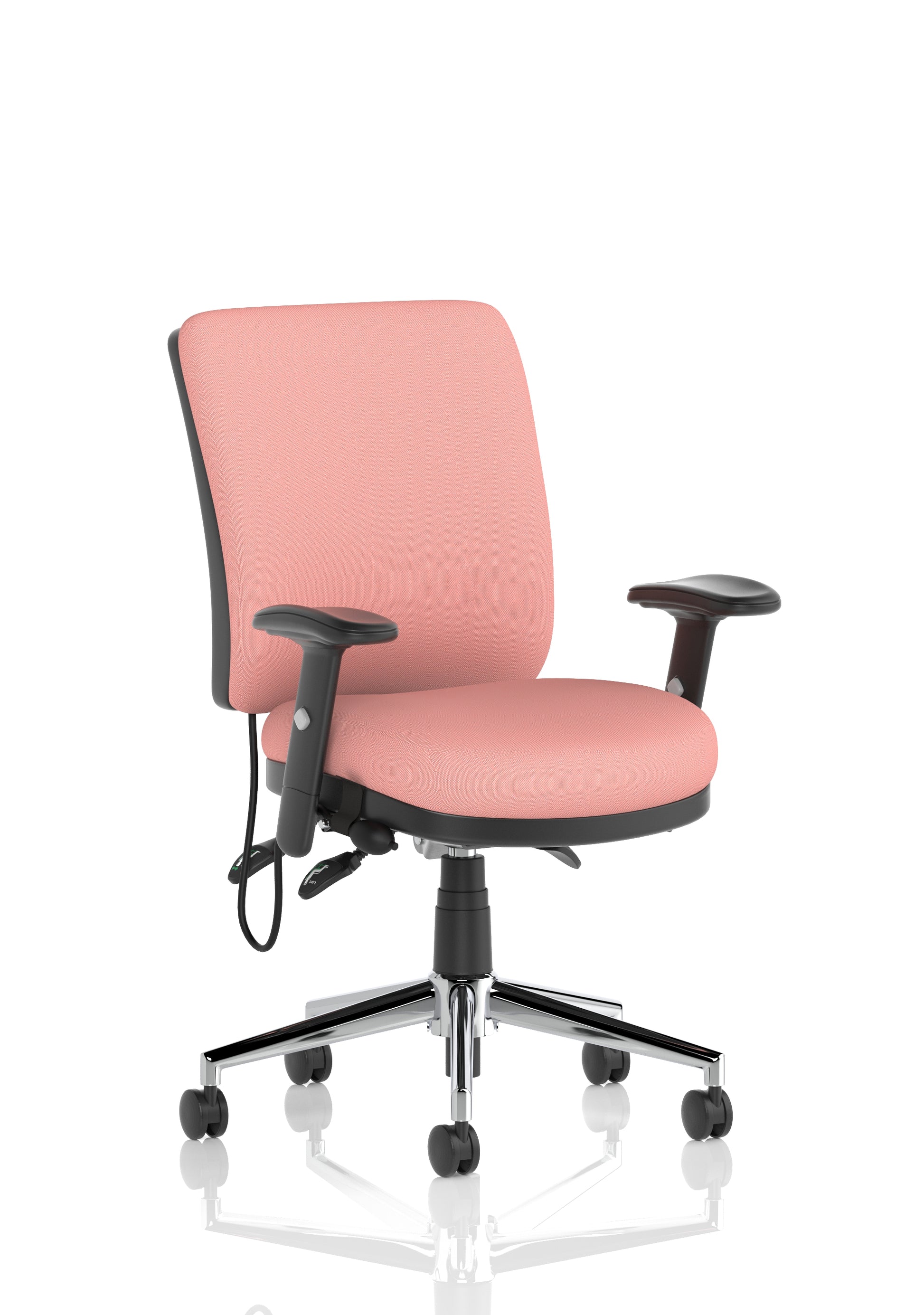 Chiro Medium Back Task Operator Office Chair In Quest Fabric