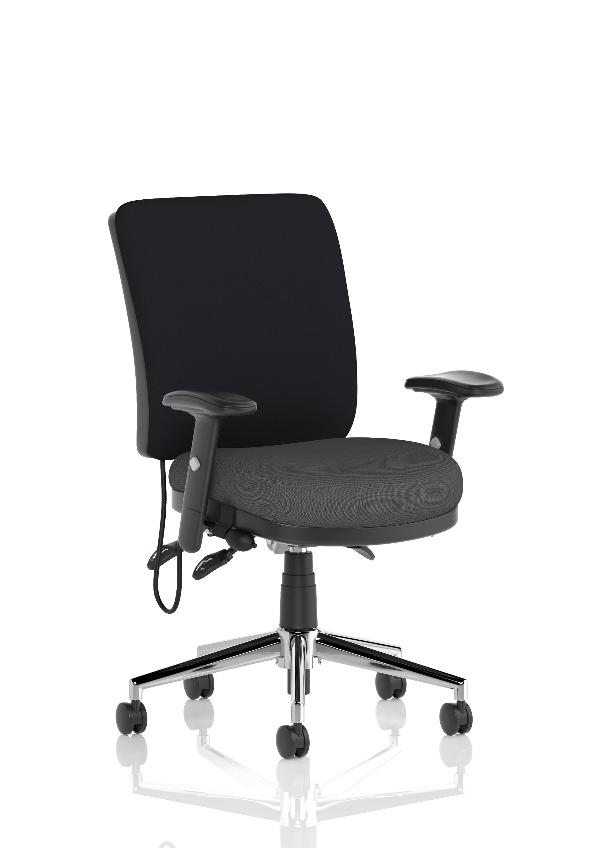 Chiro Medium Back Task Operator Office Chair In Quest Fabric