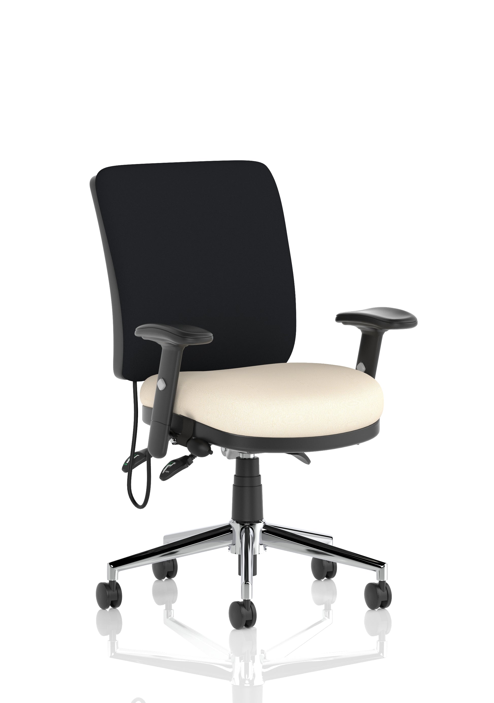 Chiro Medium Back Task Operator Office Chair In Quest Fabric