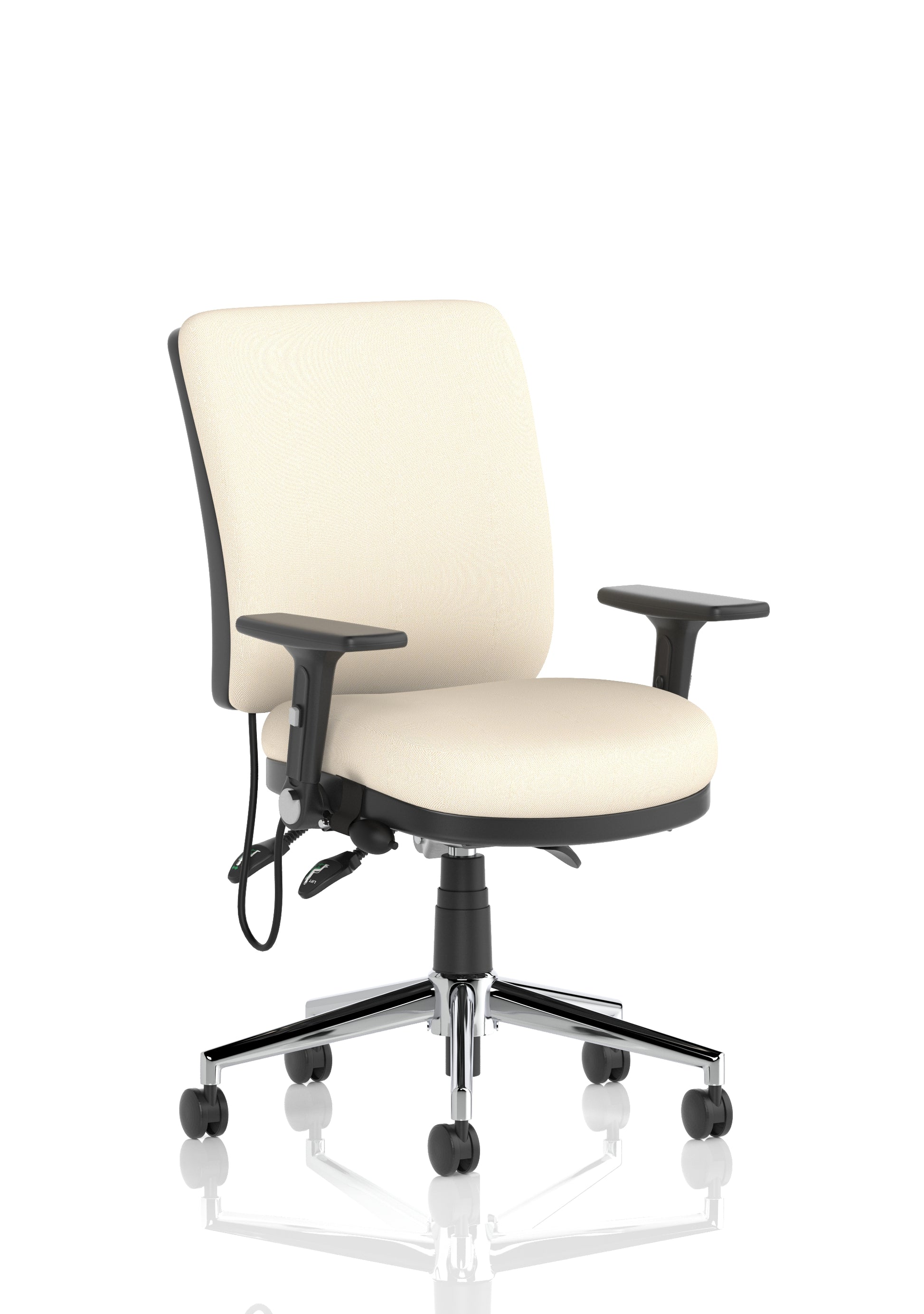 Chiro Medium Back Task Operator Office Chair In Quest Fabric