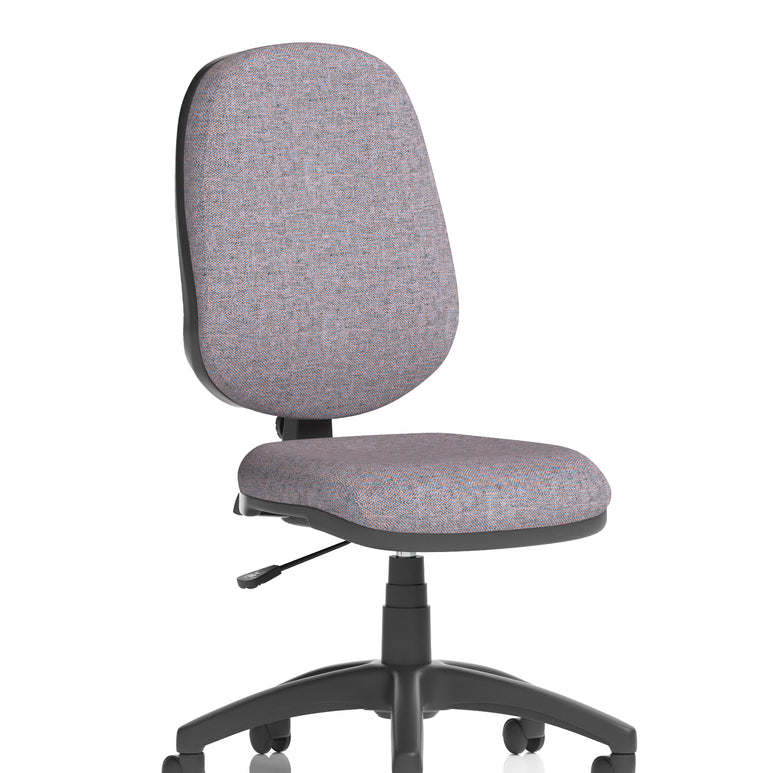 Eclipse Plus I Medium Back Task Operator Office Chair In Quest And Rivet Fabric