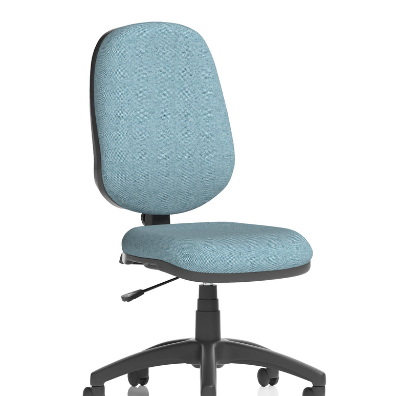 Eclipse Plus I Medium Back Task Operator Office Chair In Quest And Rivet Fabric