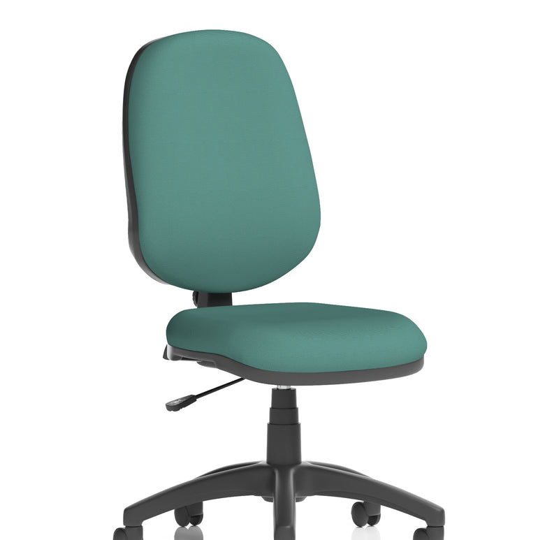 Eclipse Plus I Medium Back Task Operator Office Chair In Quest And Rivet Fabric