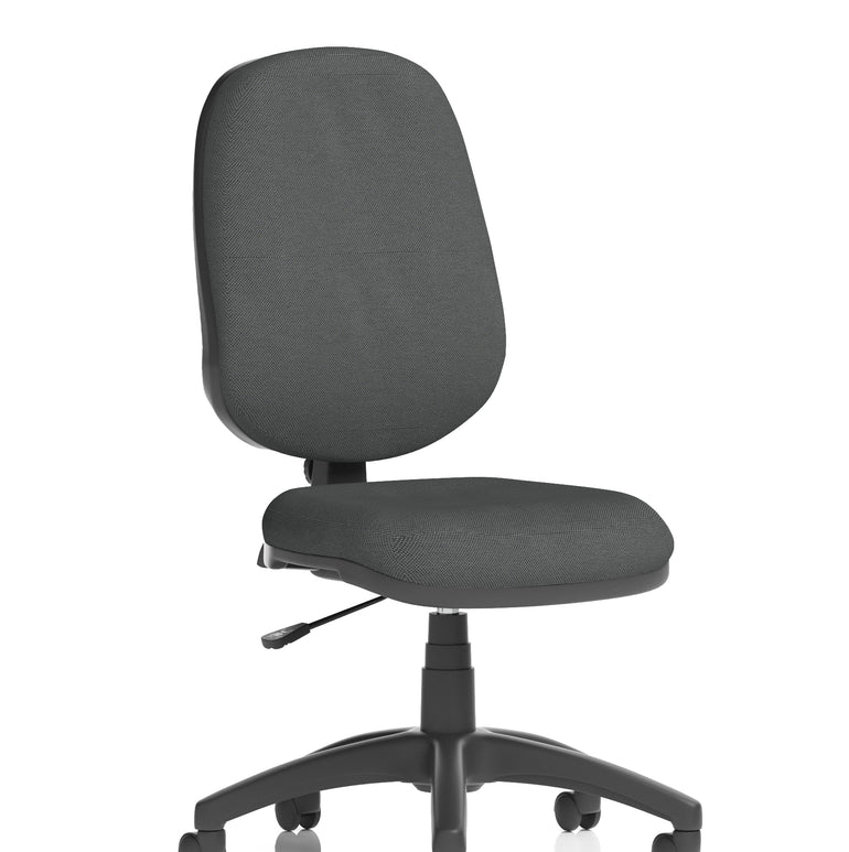 Eclipse Plus I Medium Back Task Operator Office Chair In Quest And Rivet Fabric