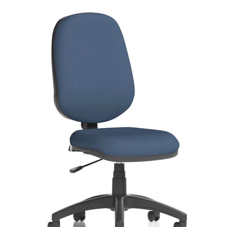 Eclipse Plus I Medium Back Task Operator Office Chair In Quest And Rivet Fabric