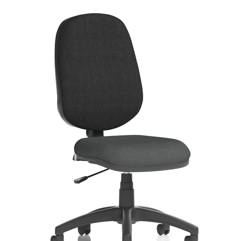Eclipse Plus I Medium Back Task Operator Office Chair In Quest And Rivet Fabric