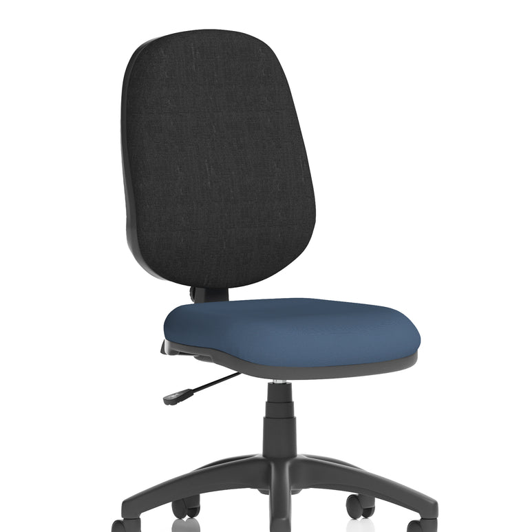 Eclipse Plus I Medium Back Task Operator Office Chair In Quest And Rivet Fabric