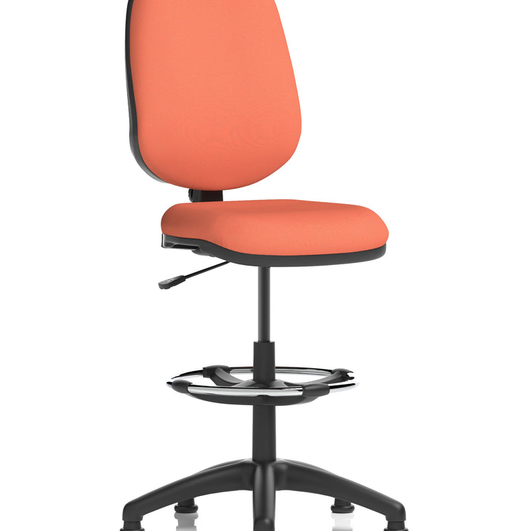 Eclipse Plus I Medium Back Task Operator Office Chair with Hi Rise Draughtsman Kit