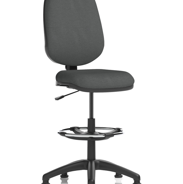 Eclipse Plus I Medium Back Task Operator Office Chair with Hi Rise Draughtsman Kit