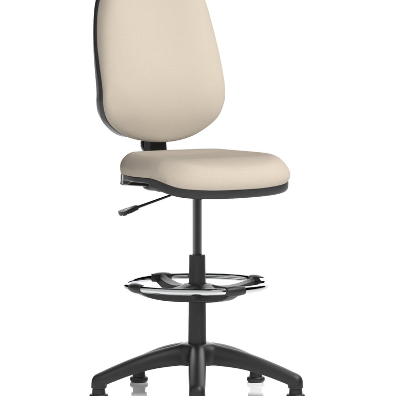 Eclipse Plus I Medium Back Task Operator Office Chair with Hi Rise Draughtsman Kit