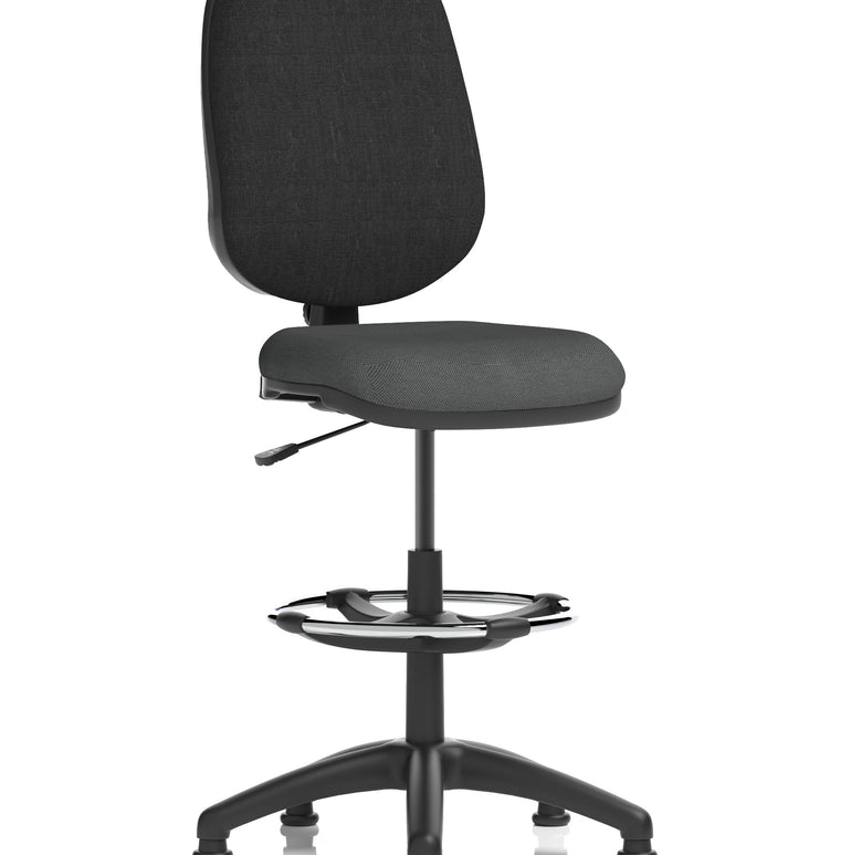 Eclipse Plus I Medium Back Task Operator Office Chair with Hi Rise Draughtsman Kit