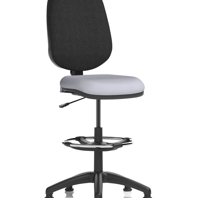 Eclipse Plus I Medium Back Task Operator Office Chair with Hi Rise Draughtsman Kit