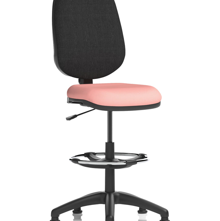 Eclipse Plus I Medium Back Task Operator Office Chair with Hi Rise Draughtsman Kit