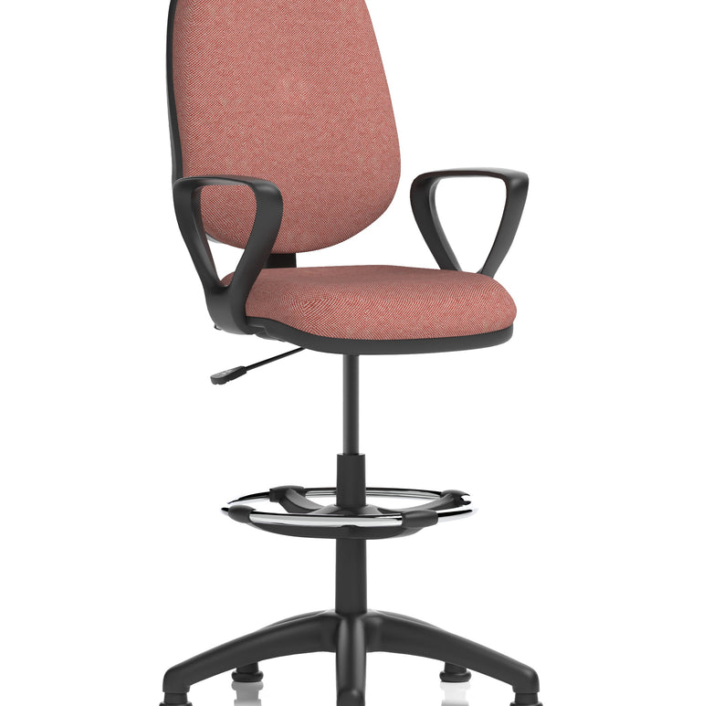 Eclipse Plus I Medium Back Task Operator Office Chair with Hi Rise Draughtsman Kit