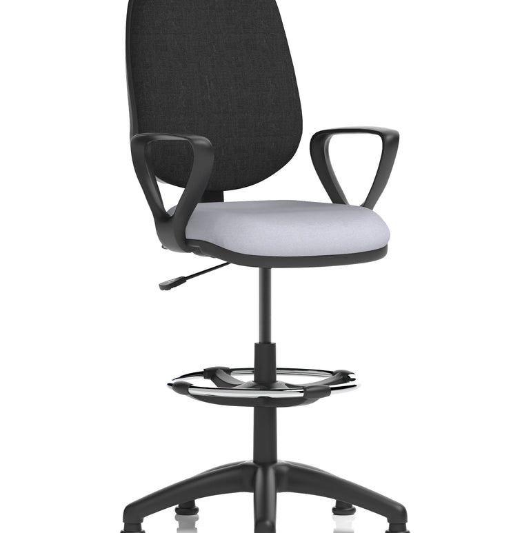 Eclipse Plus I Medium Back Task Operator Office Chair with Hi Rise Draughtsman Kit