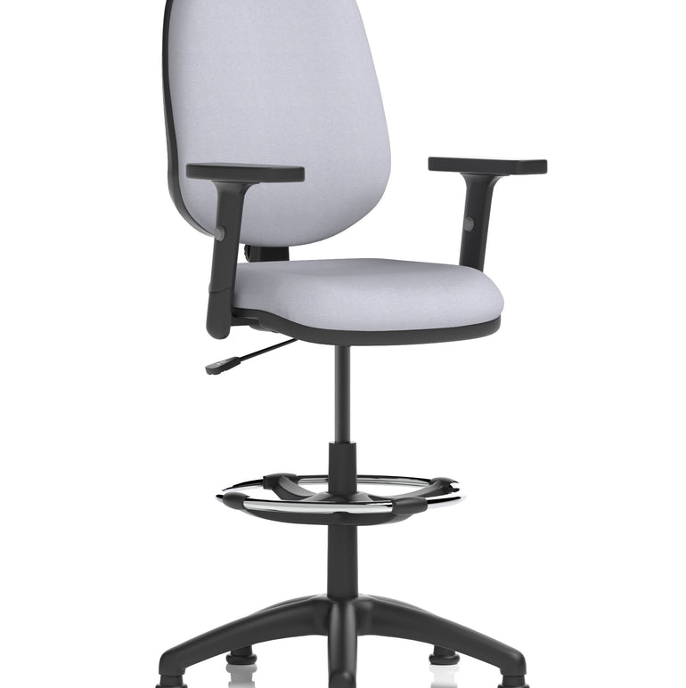 Eclipse Plus I Medium Back Task Operator Office Chair with Hi Rise Draughtsman Kit