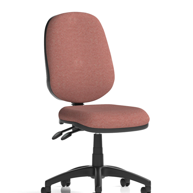 Eclipse Plus II Medium Back Task Operator Office Chair In Quest And Rivet Fabric