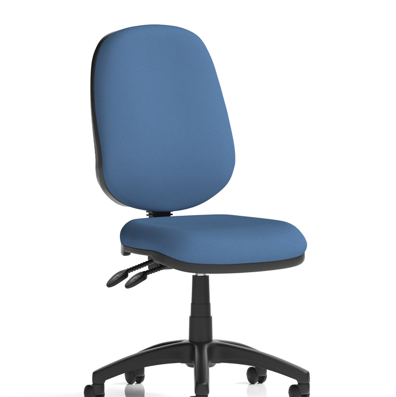 Eclipse Plus II Medium Back Task Operator Office Chair In Quest And Rivet Fabric