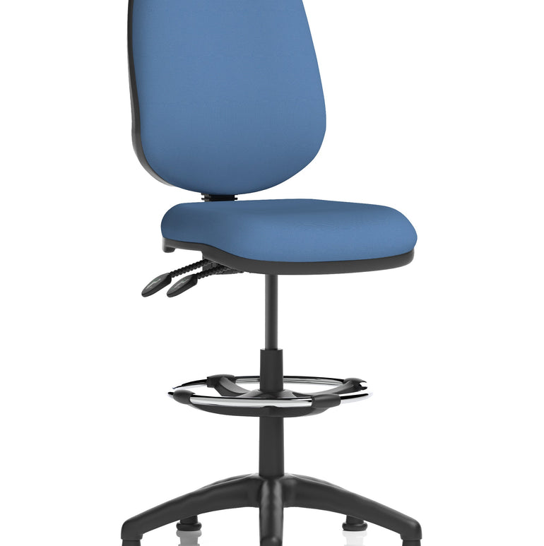 Eclipse Plus II Task Operator Office Chair with Hi Rise Draughtsman Kit