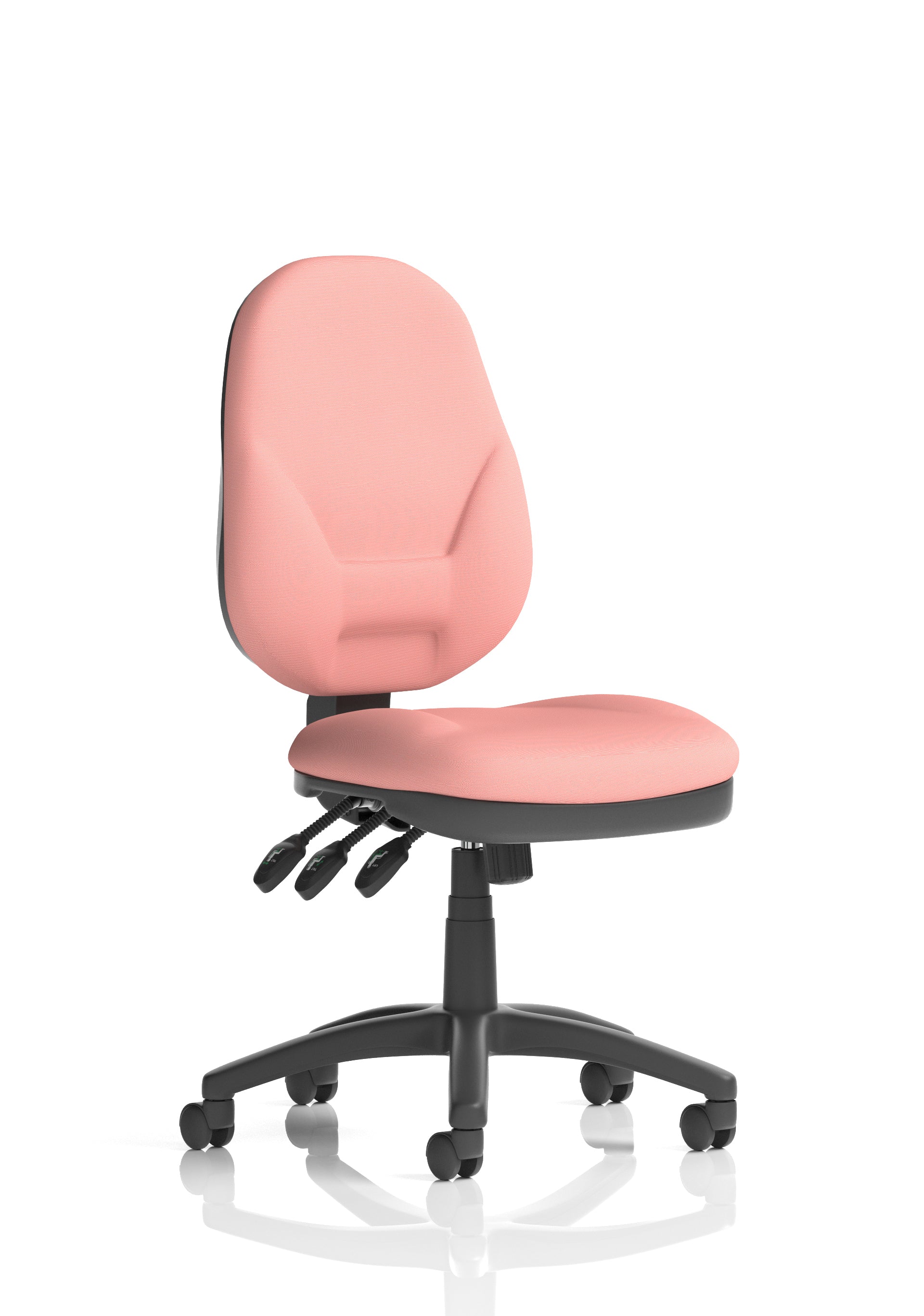 Eclipse Plus XL High Back Task Operator Office Chair In Quest And Rivet Fabric