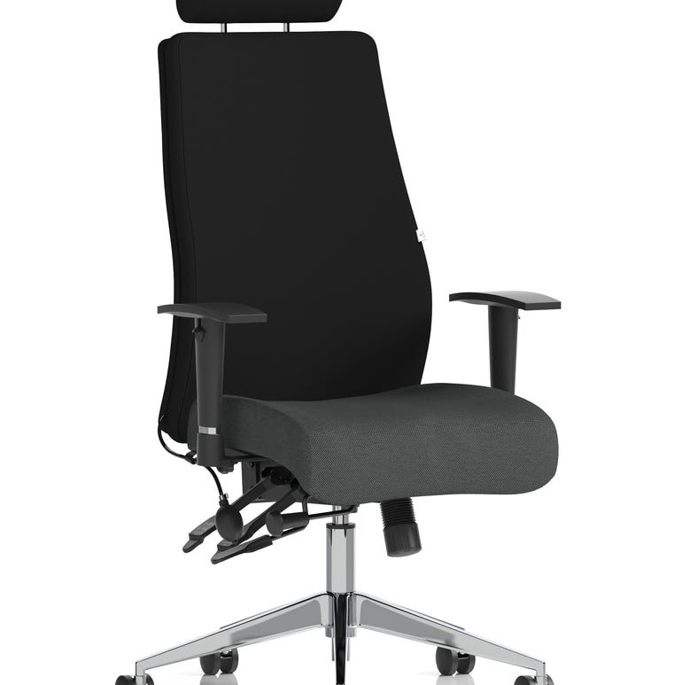 Onyx High Back Ergonomic Posture Chair with Height Adjustable Arms