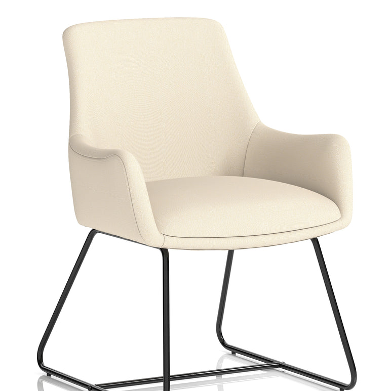 Quote Sled Base Office Reception Chair