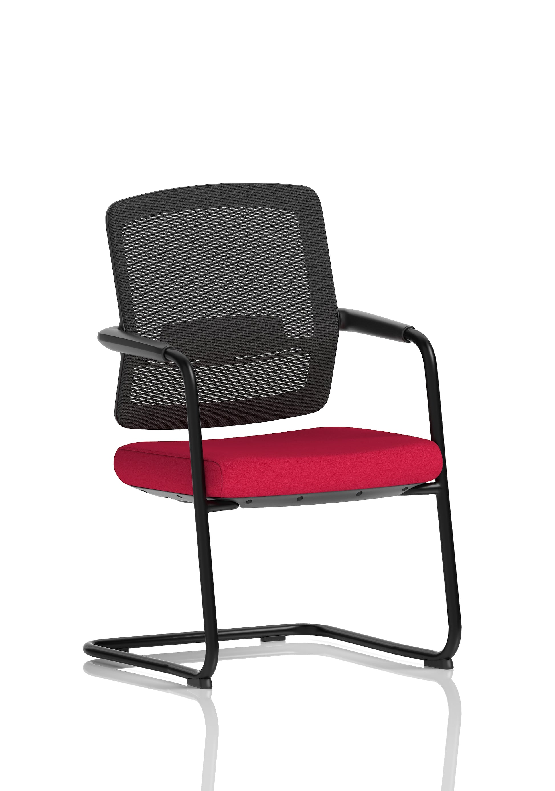 Flint Mesh Back Cantilever Chair