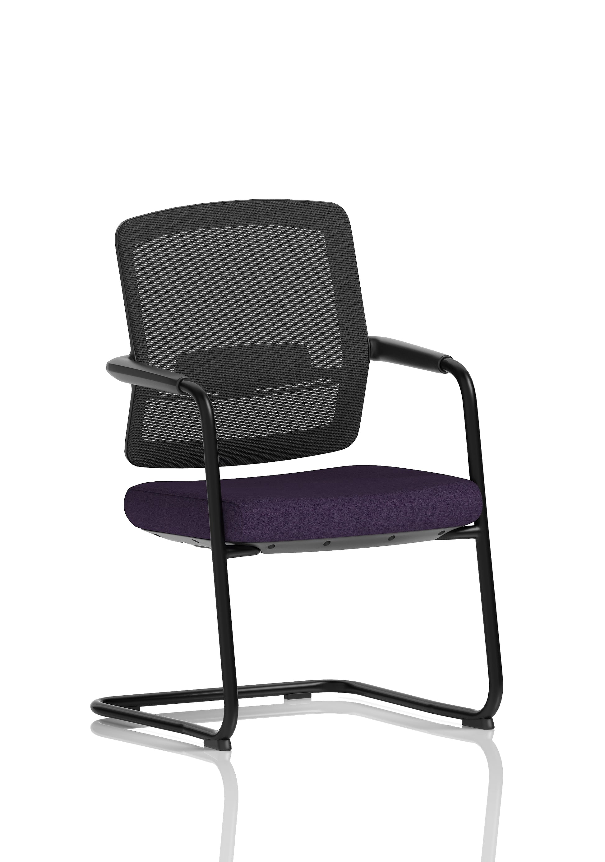 Flint Mesh Back Cantilever Chair