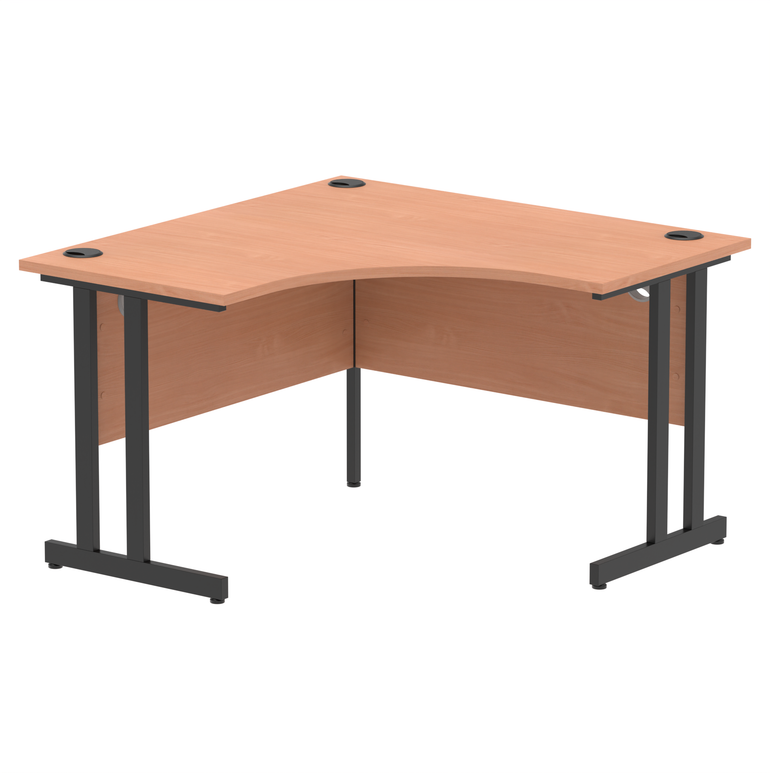 Impulse 1200mm Cantilever Leg Corner Desk