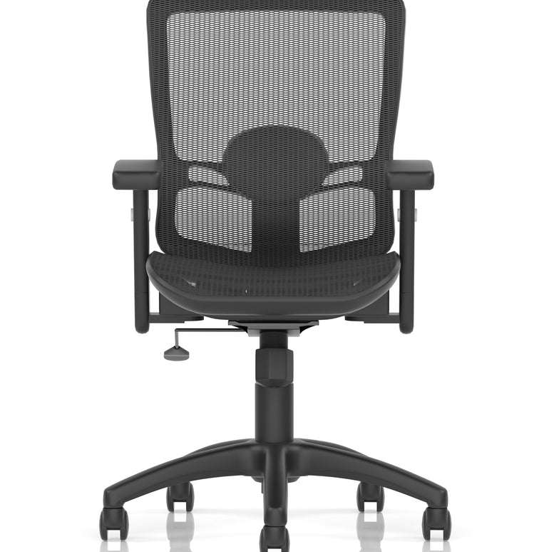 Palma Medium Mesh Back Task Operator Office Chair with Arms