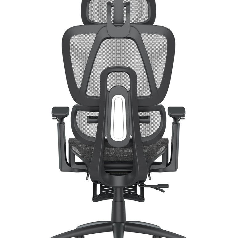 Horizon Executive Mesh Chair With Height Adjustable Arms and Footrest